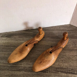 Vtg Wooden Cobbler Shoe Form